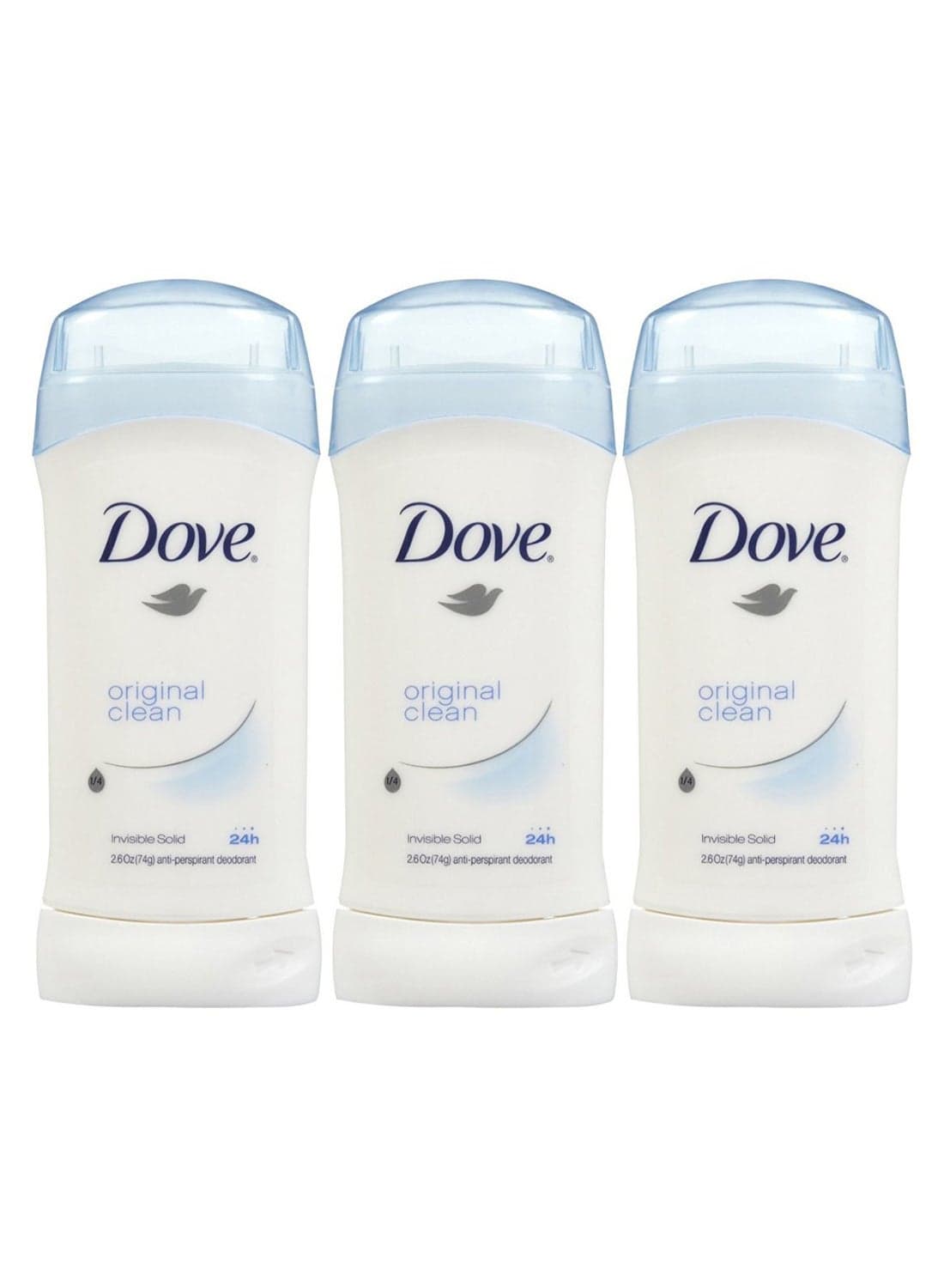 3-Piece Original Clean Invisible Solid Anti-Perspirant Deodorant Set