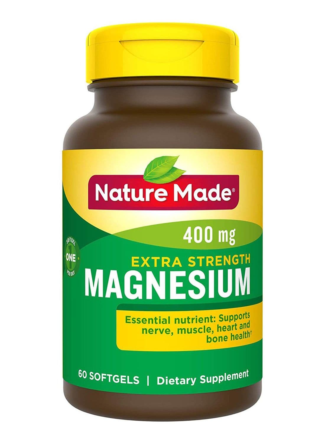 Extra Strength Magnesium Oxide - 60 Softgel