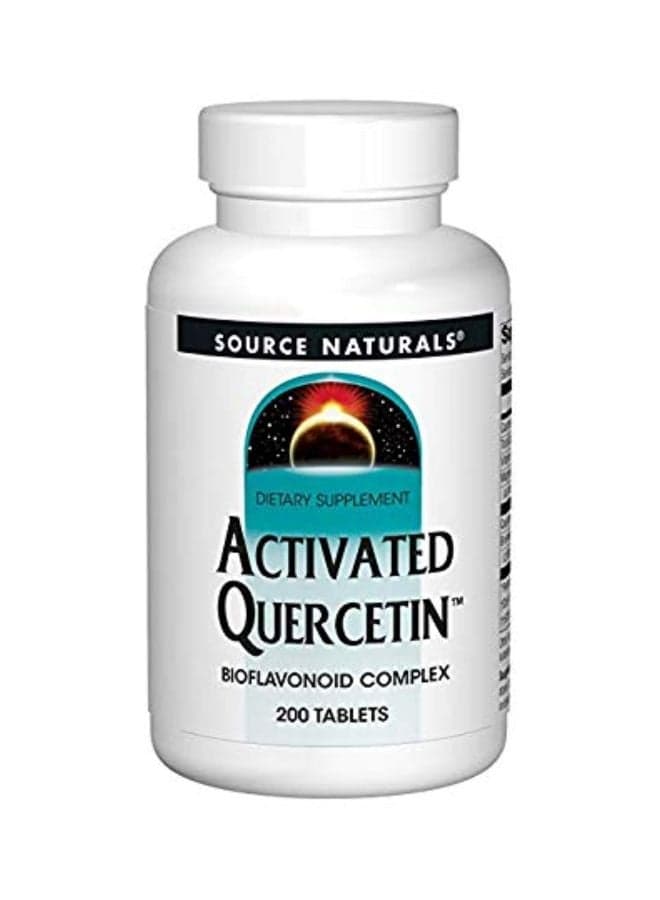 Activated Quercetin Bioflavonoid Complex Dietary Supplement - 200 Capsules