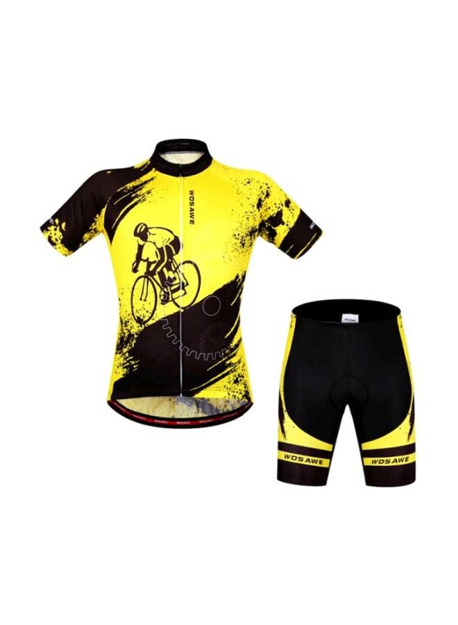 Short Sleeves Cycling Jersey And Bike Riding Suit XL