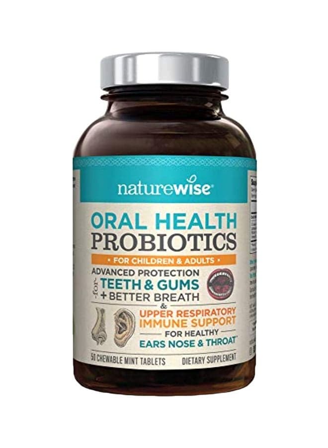 Oral Health Probiotics Dietary Supplement - 50 Capsules