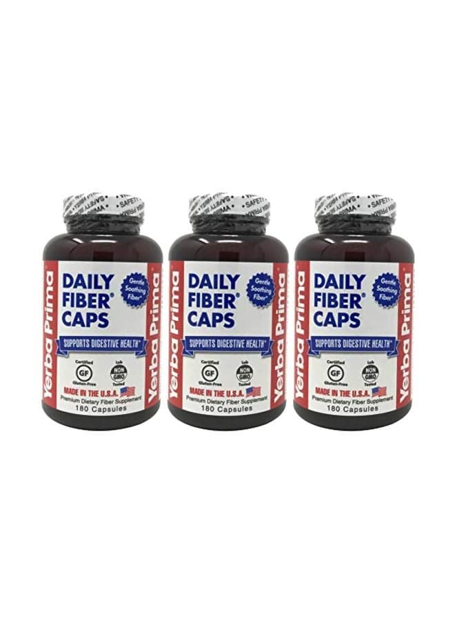 Daily Fiber Capsule- 3 Bottles