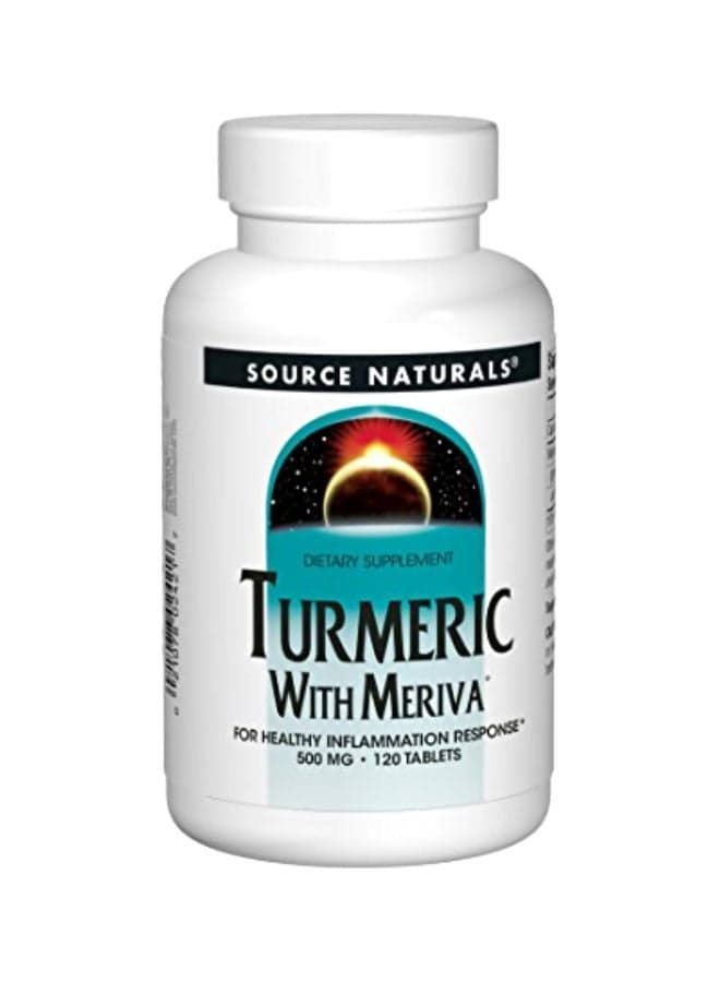 Turmeric With Meriva Dietary Supplement 500 Mg - 120 Tablets