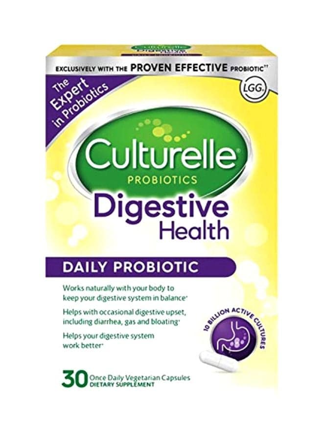 Digestive Health Supplement - 30 Vegetarian Capsules