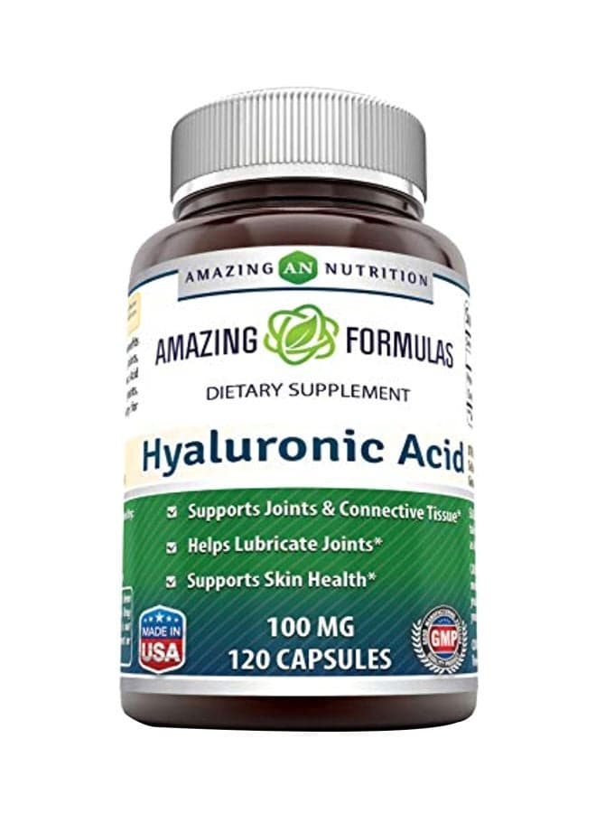 Hyaluronic Acid Dietary Supplement - 120 Capsules