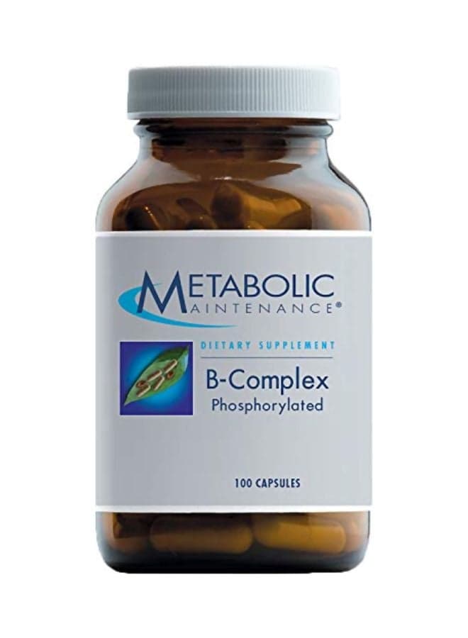 B-Complex Phosphorylated Dietary Supplement - 100 Capsules