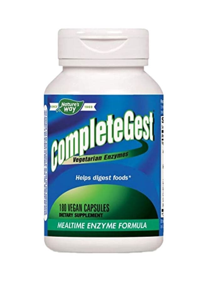 CompleteGest Vegetarian Enzymes - 180 Capsules