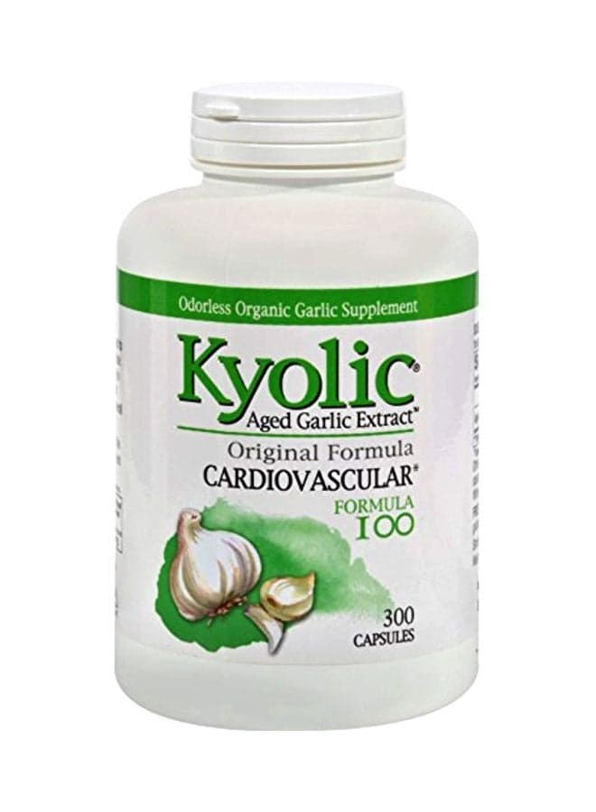 Odorless Organic Garlic Supplement - 300 Capsules