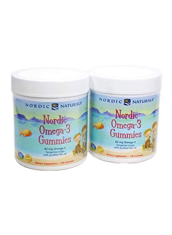 Pack Of 2 Nordic Omega-3 Supplement - 120 Gummies