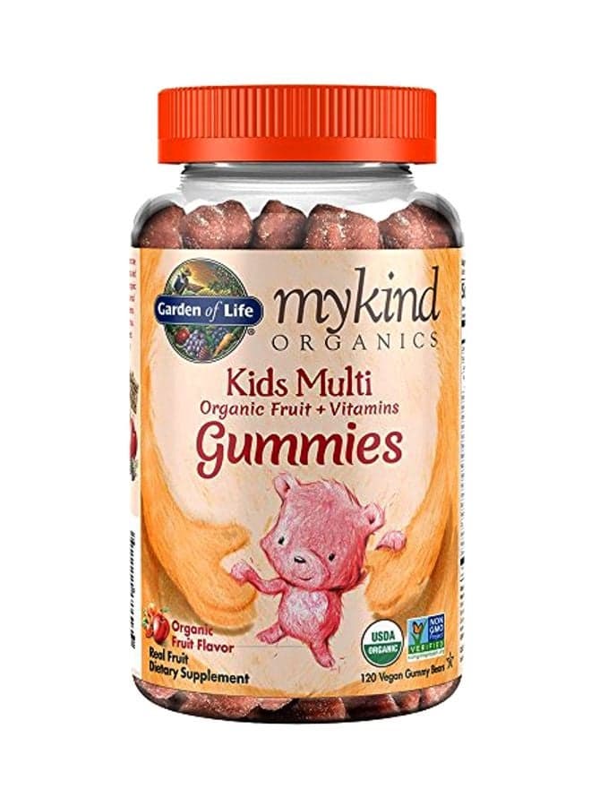 Mykind Organics Multivitamins Gummies - Fruit - 120 Gummies