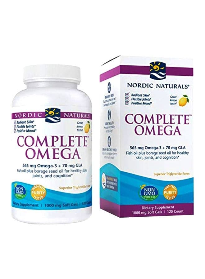 Complete Omega 1000 Mg - 120 Softgels