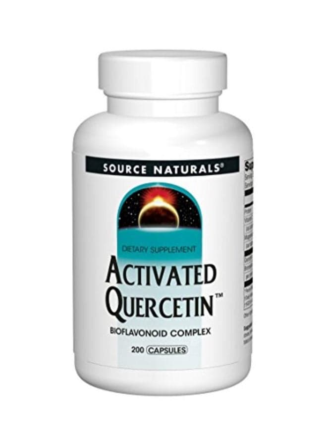 Activated Quercetin Bioflavonoid Complex Vitamins & Dietary Supplement - 200 Capsules