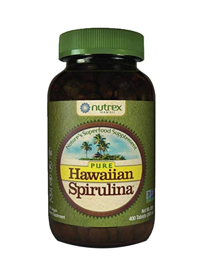 Pure Hawaiian Spirulin 500 mg - 400 Capsules