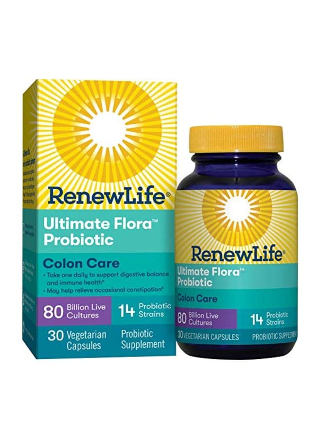 Ultimate Flora Probiotic - 30 Vegetarian Capsules