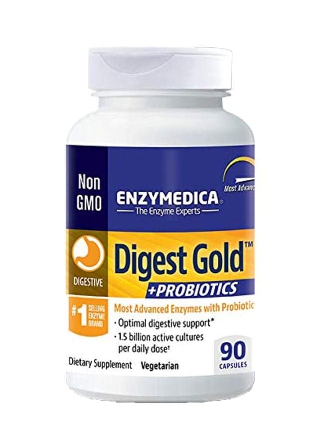 Enzymedica Digest Gold +Probiotics Dietary Supplement - 90 Capsules