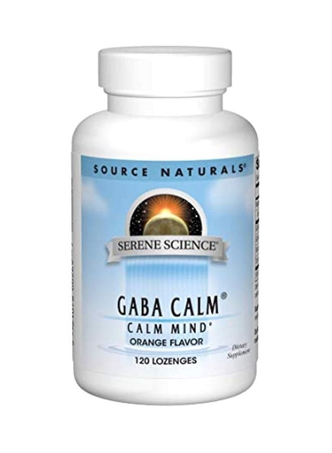 Gaba Calm Dietary Supplement 125mg - 120 Lozenges