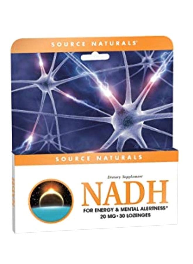 NADH Dietary Supplement 20 mg - 30 Lozenges