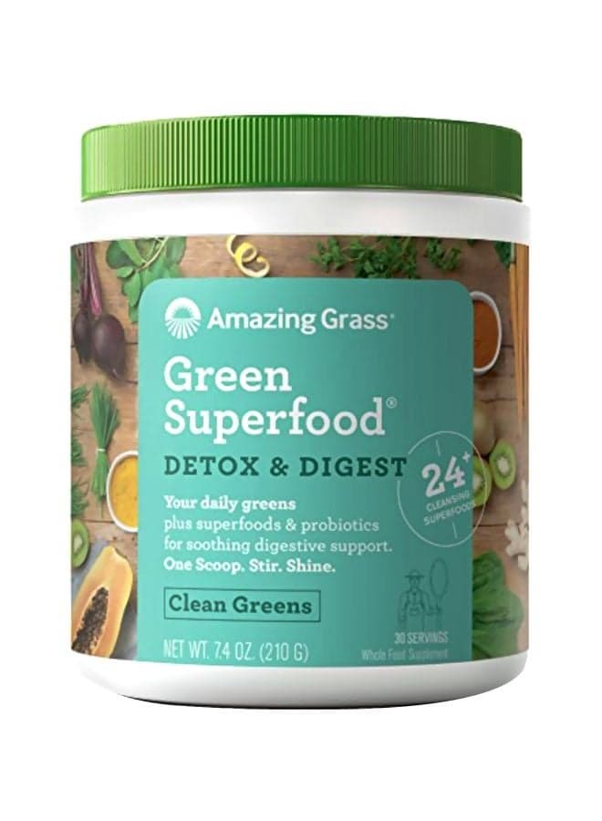 Green Superfood Detox And Digest