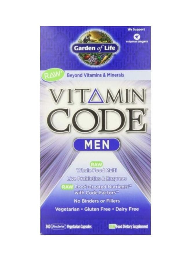 Pack Of 2 Vitamin Code -240 Vegetable Capsules