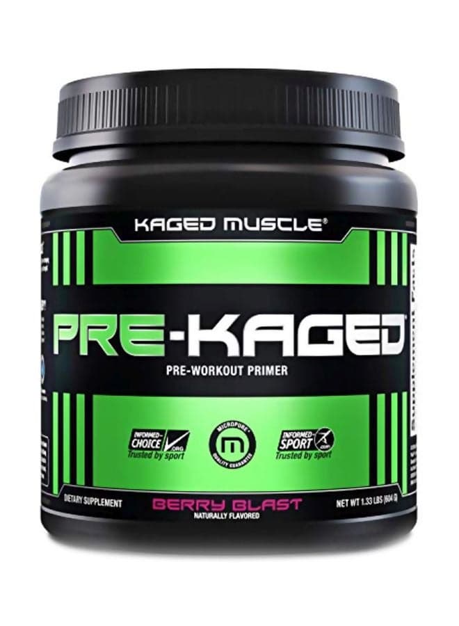 Pre-Kaged Pre Workout Dietary Supplement - Berry Blast