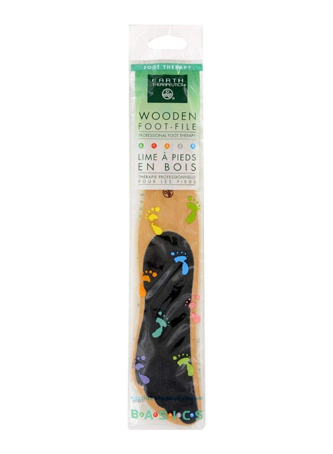 Wooden Foot File Brown/Black
