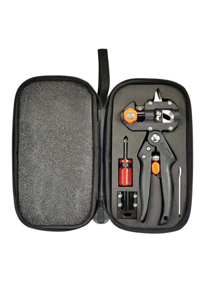 3-Blade Garden Fruit Tree Tool Set Black/Orange