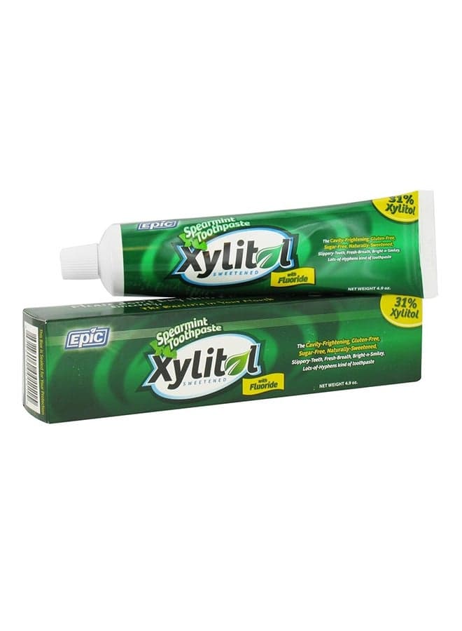 Xylitol Spearmint Fluoride Toothpaste 31%