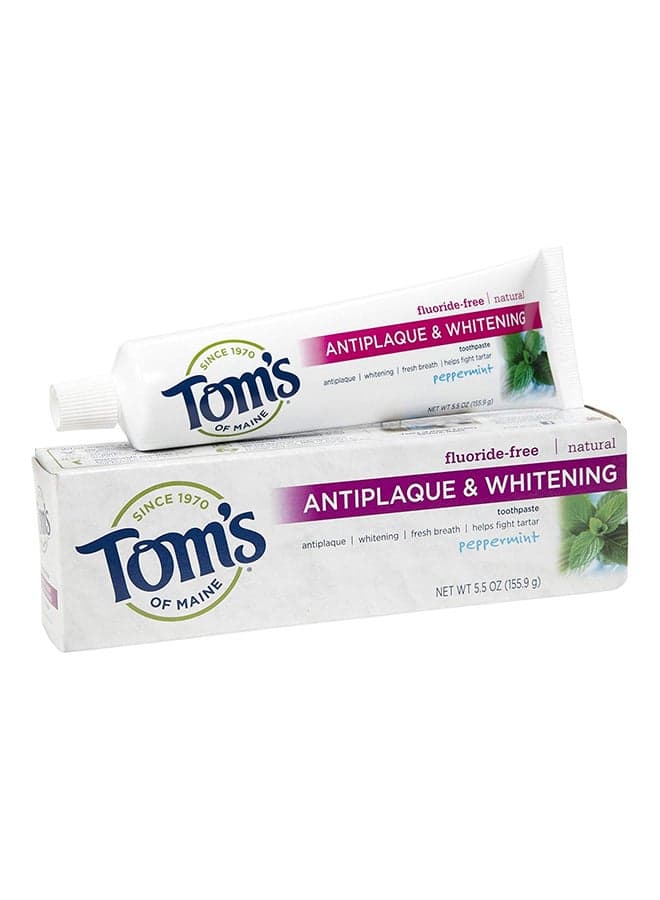 Natural Antiplaque And Whitening Toothpaste - Fennel