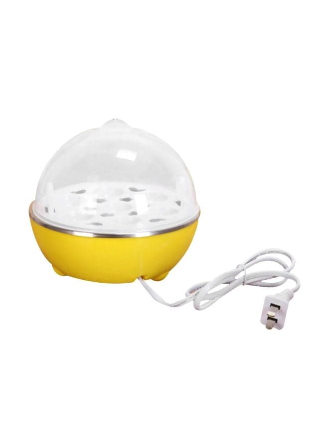 Electric Egg Cooker Yellow/White/Clear 15x15x15cm