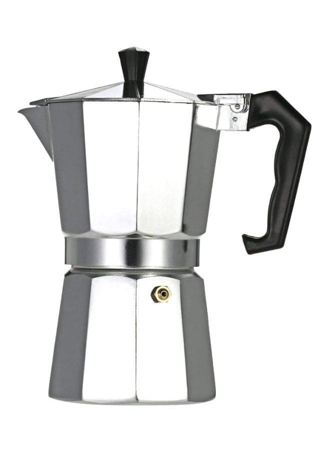 6-Cup Expresso Coffee Maker Silver