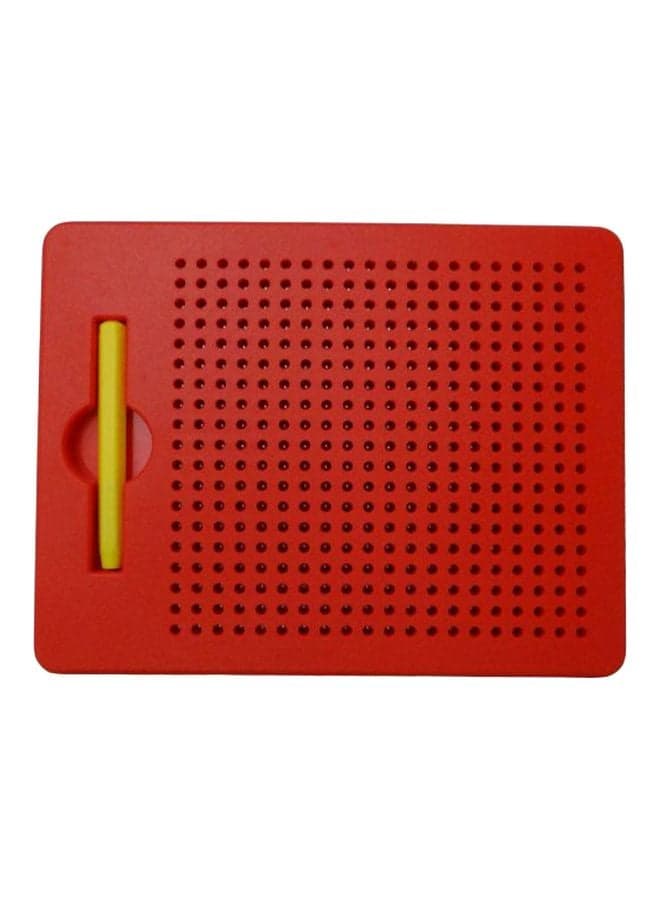 Magnetic Steel Ball Drawing Board Red