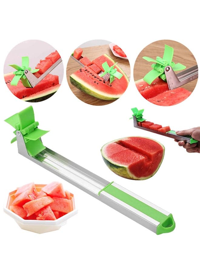 Watermelon Cutter Green/Silver 29cm