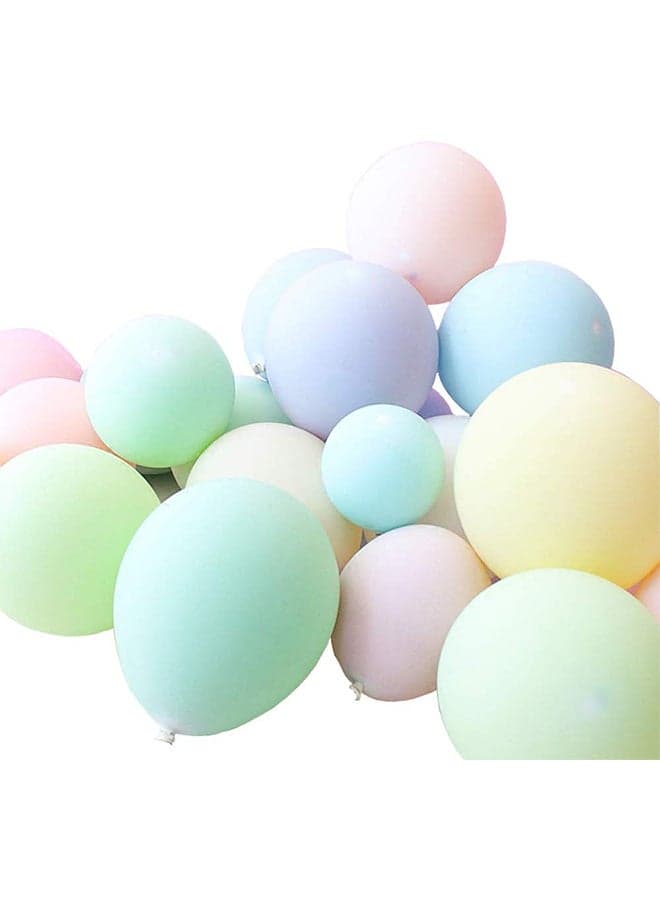 100 Piece Candy Macaron Party Decorations Balloon Set 12inch