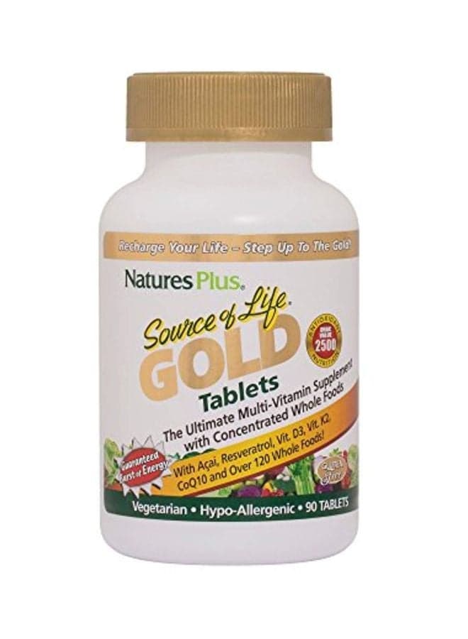 Source Of Life Gold Tablets- 90 Vegetarian Tablets