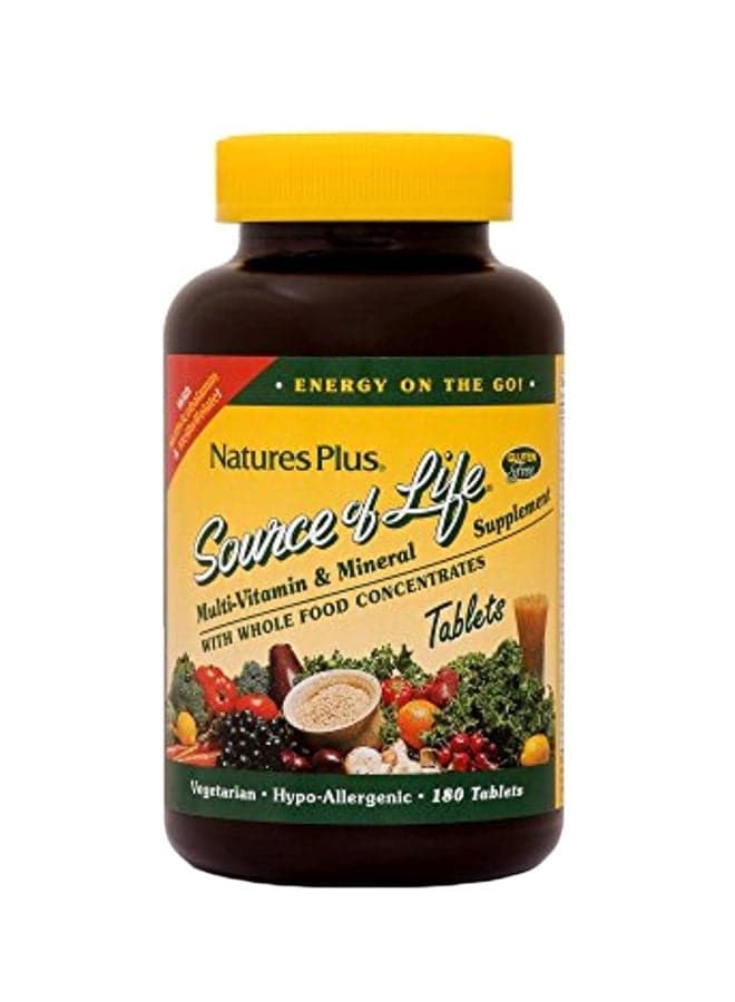 Source Of Life Multivitamin Supplement - 180 Tablets