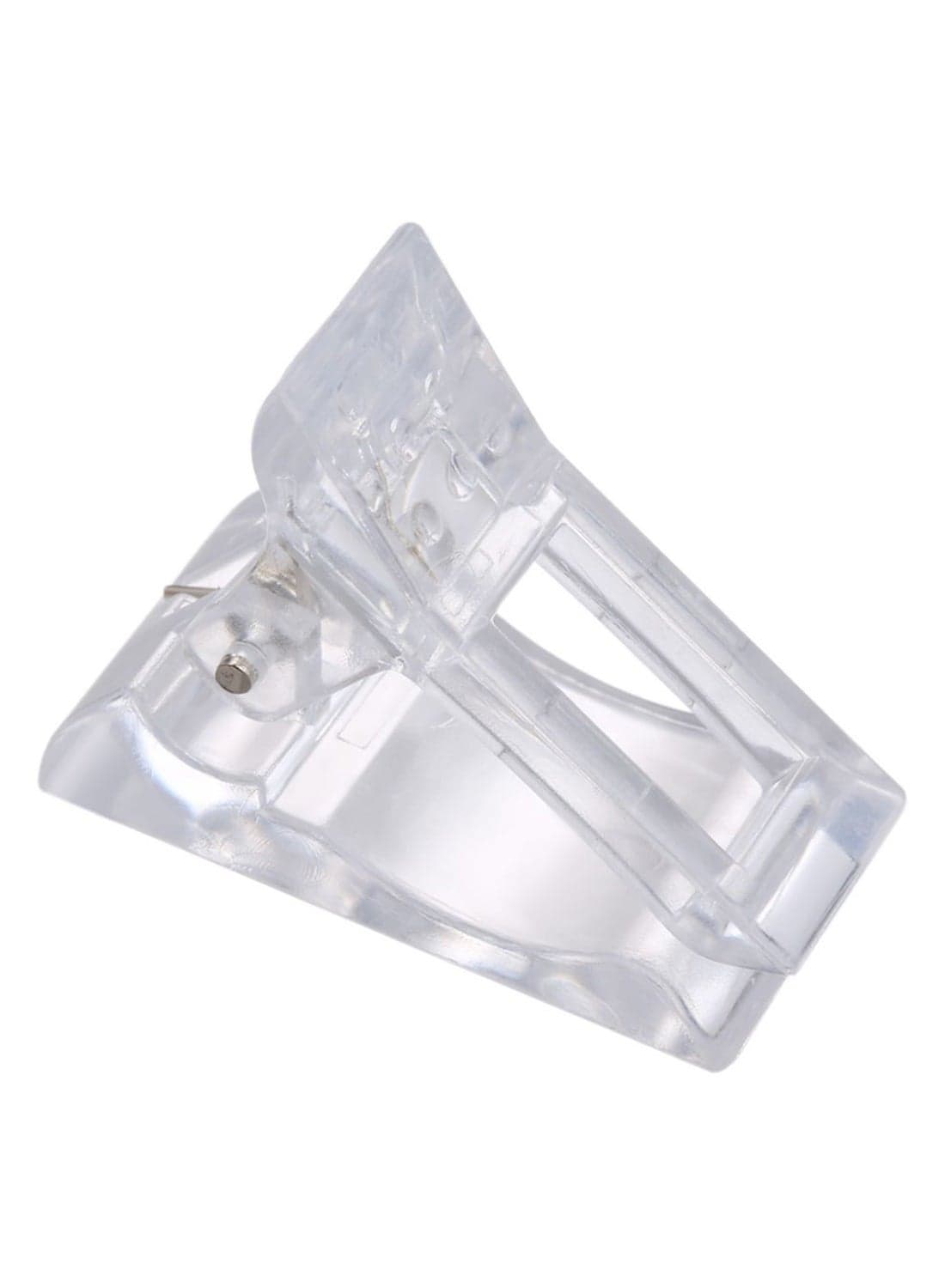 5-Piece Polygel Quick Building Nail Tips Clips Set Clear