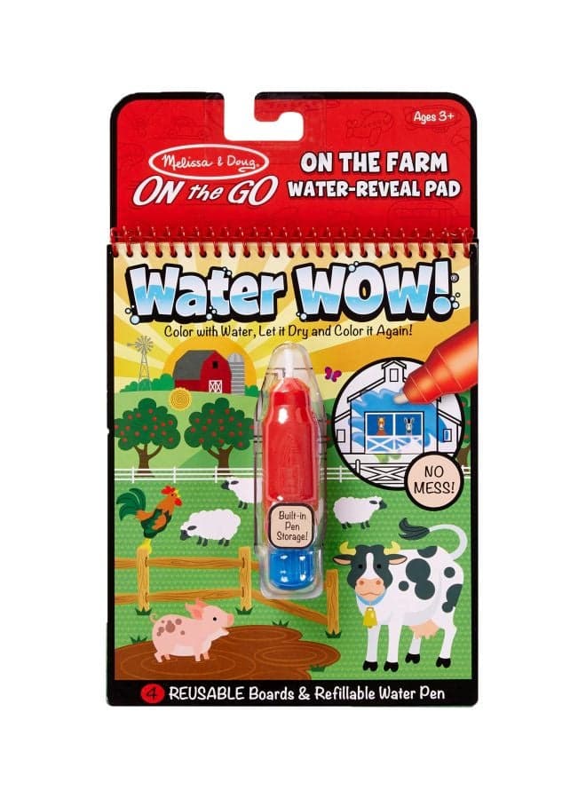 On The Go Water Wow! Reusable Board And Pen Set 9232