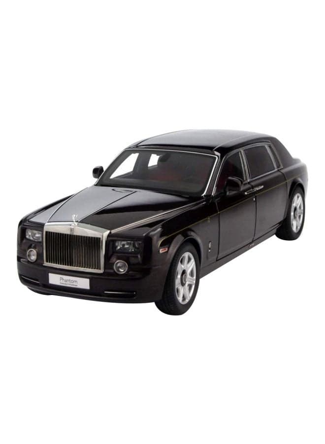 Diecast Rolls-Royce Phantom Car Model Toy Black