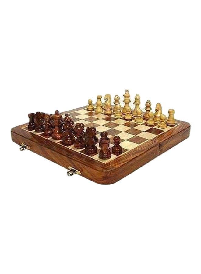 Folding Magnetic Travel Chess Board Set ARC_B07M95KWYP