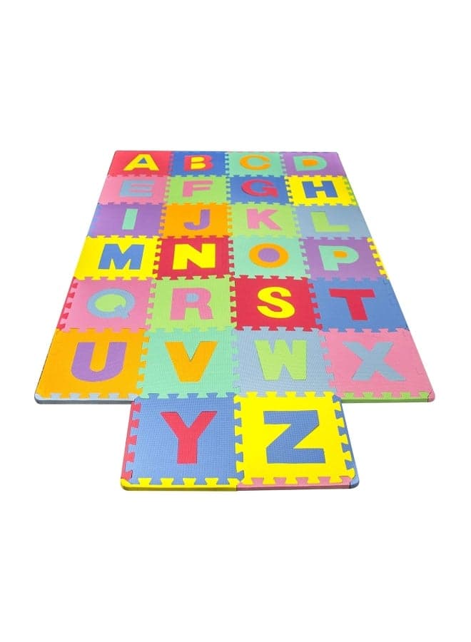 26-Piece Alphabet And Mat Puzzle