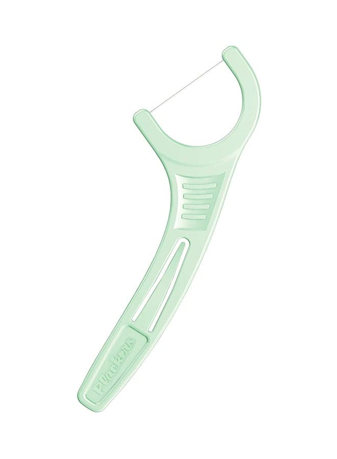 90-Piece Micro Mint Dental Flossers Green