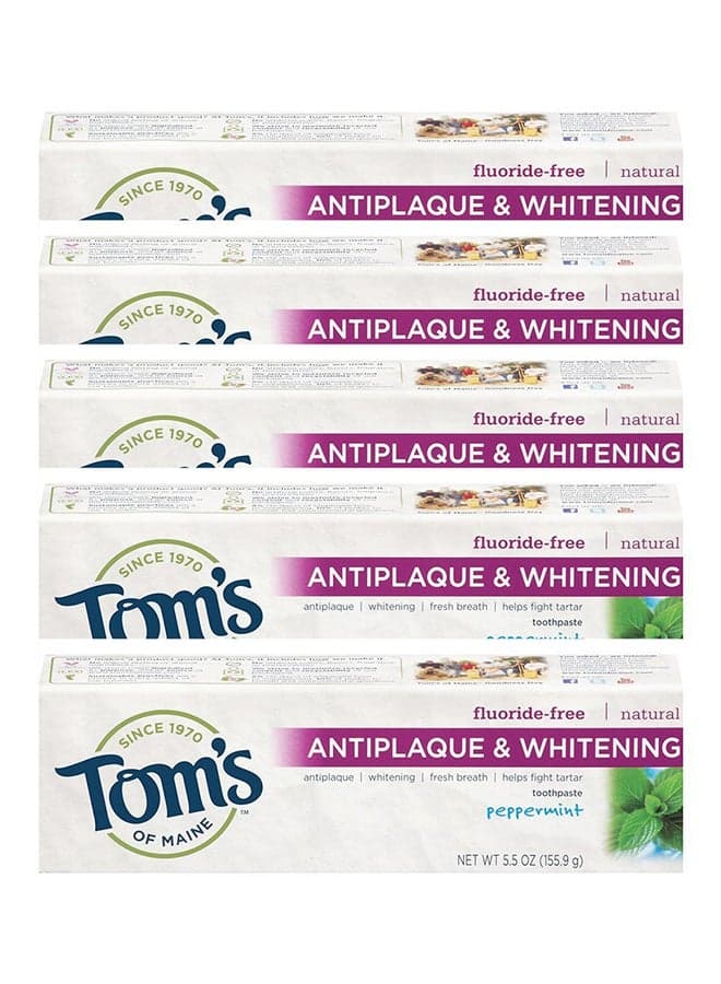 Pack Of 12 Whitening Peppermint Toothpaste