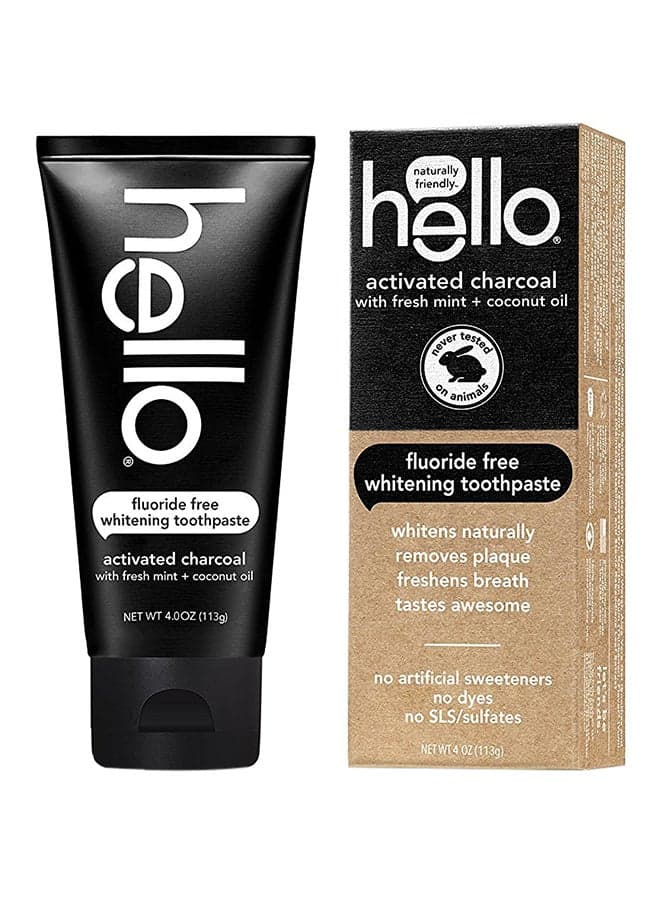 Pack Of 4 Activated Charcoal Whitening Toothpaste