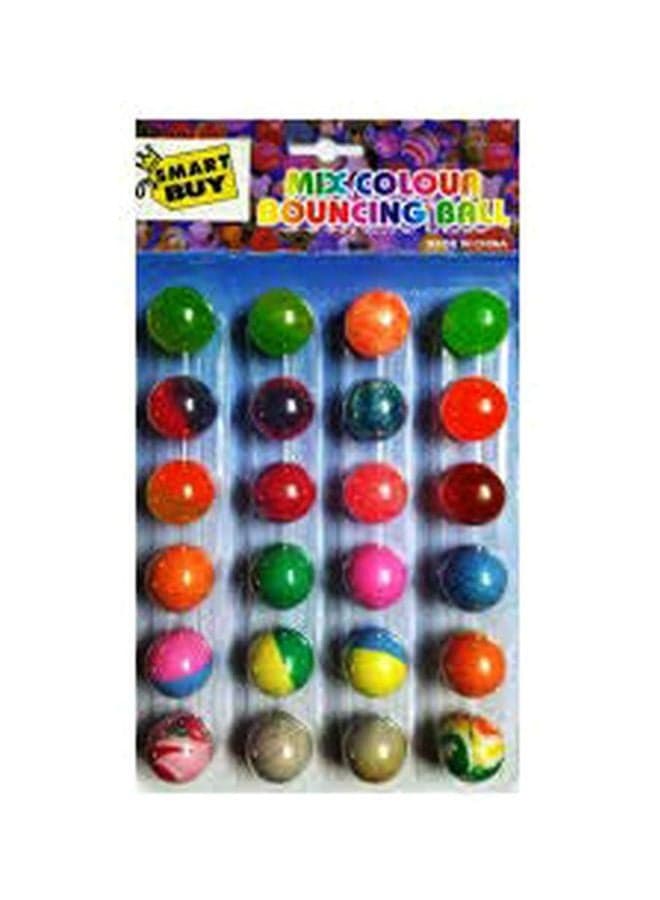 24-Piece Bouncy Jumping Ball