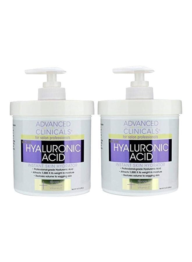Pack Of 2 Hyaluronic Acid Cream