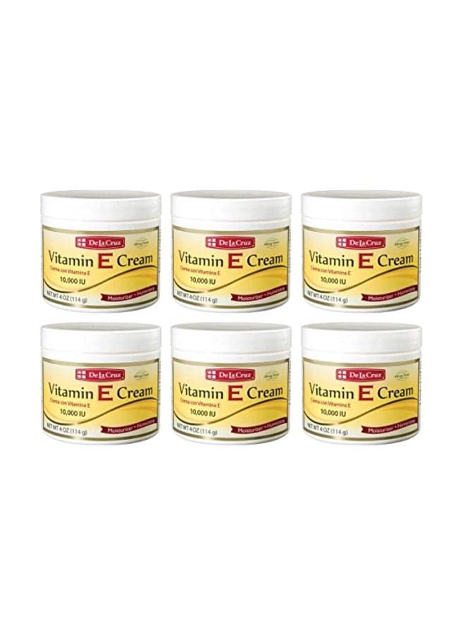 Pack Of 6 Vitamin E Cream 114grams