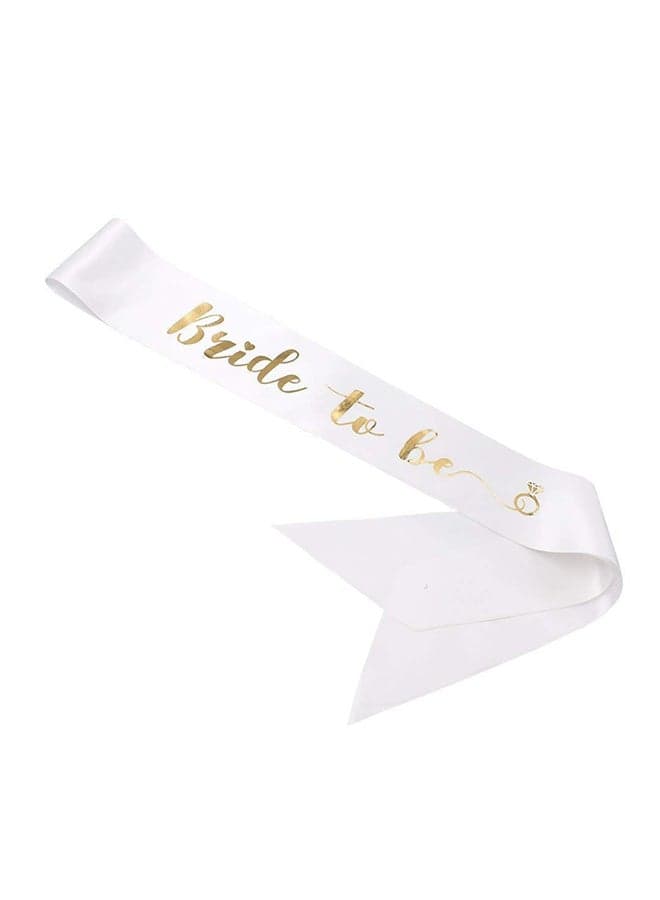 Bride To Be Printed Party Sash
