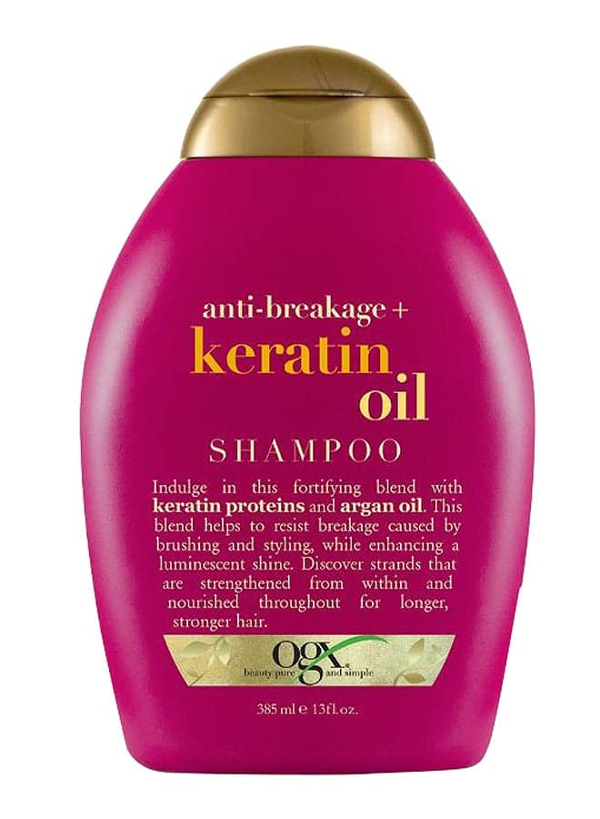 Anti-Breakage Plus Keratin Oil Shampoo 385ml