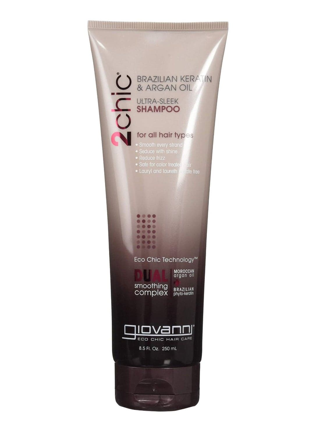 2Chic Brazilian Keratin And Argan Oil Shampoo 250ml