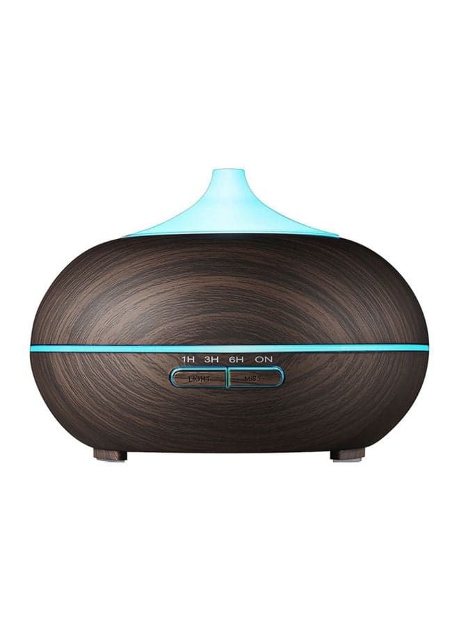 Ultrasonic Air Humidifier 400ml Brown/Blue